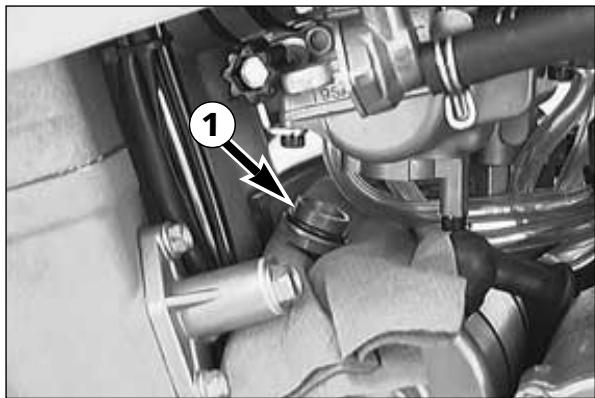 KTM 400 MXC - Checking the float level (float height) * - 1
