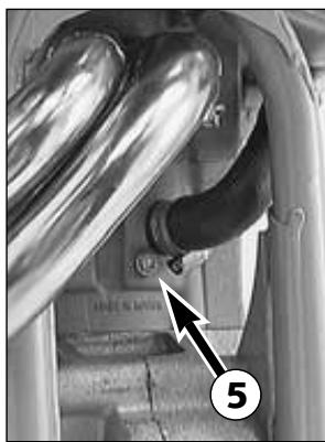 KTM 400 MXC - Replacing headlight lamp/parking light lamp - 5