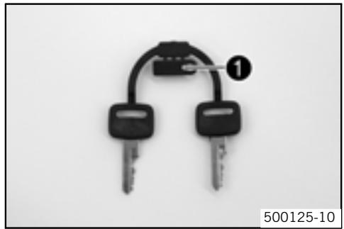 KTM 450 EXC-R AUS - Key number (EXC-R EU, EXC-R AUS/UK, EXC-R USA) - 1