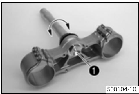 KTM 450 EXC-R UK - Setting the fork offset (EXC-R SIX DAYS, XCR-W USA) - 1