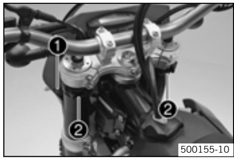 KTM 450 EXC-R USA - Removing headlight mask with headlight (EXC-R EU, EXC-R AUS/UK, EXC-R SIX DAYS, EXC-R USA, XCR-W ZA) - 1