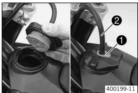 KTM 450 XC-W USA - Closing filler cap - 1