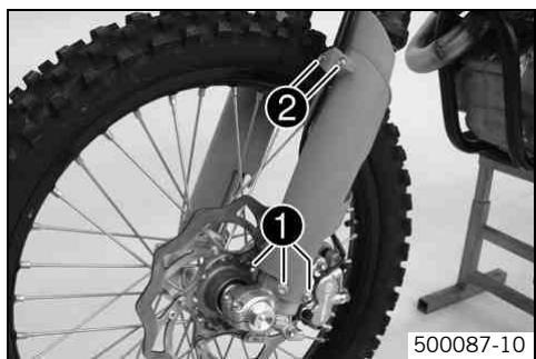 KTM 450 XC-W USA - Warning - 2