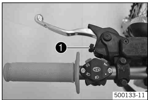KTM 450 XC-W USA - Adjusting basic position of clutch lever - 1