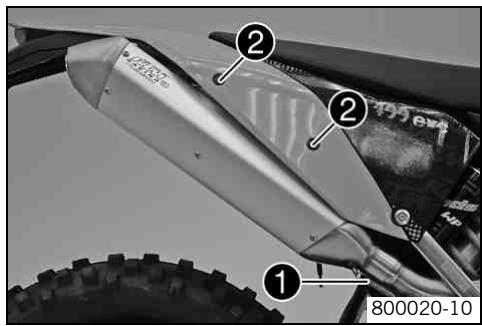 KTM 450 XC-W USA - Warning - 1