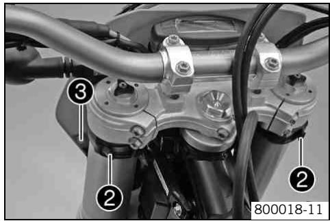 KTM 450 XC-W USA - Refitting the headlight mask with the headlight (EXC, EXC SIX DAYS, XC-W ZA) - 2