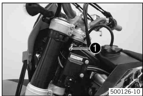 KTM 450 XC-W USA - Steering lock (all EXC models) - 1