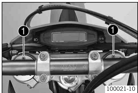 KTM 450 XC-W USA - Bleeding fork legs - 1