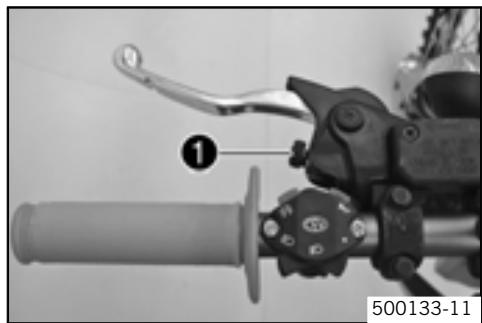 KTM 450 XCR-W USA - Adjusting basic position of clutch lever - 1