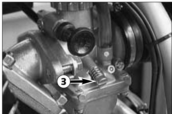 KTM 50 JR ADVENTURE - Adjusting the idle speed (Mikuni VM18-144 / 16-519) * - 1