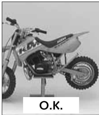 KTM 50 JR ADVENTURE - CAUTION - 1