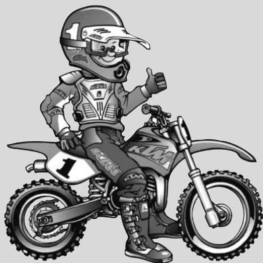 KTM 50 SUPERMOTO - !CAUTION - 1