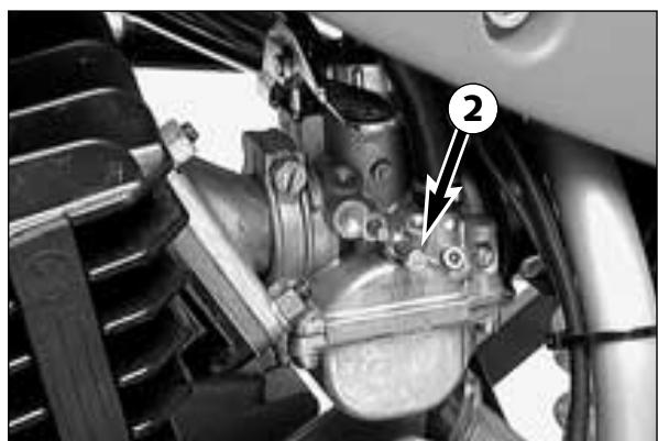 KTM 50 SX SENIOR - Adjusting the idle speed (Dell'Orto SHA 1412) * - 1