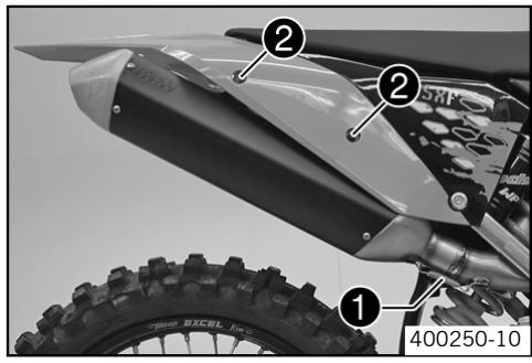 KTM 505 XC-F - Warning - 1