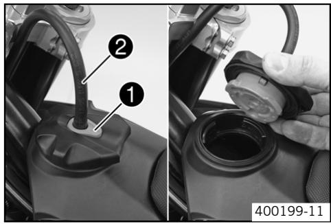 KTM 505 XC-F - Closing filler cap - 1