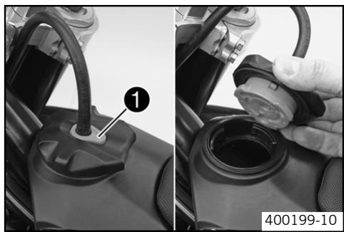 KTM 505 XC-F - Opening filler cap - 1
