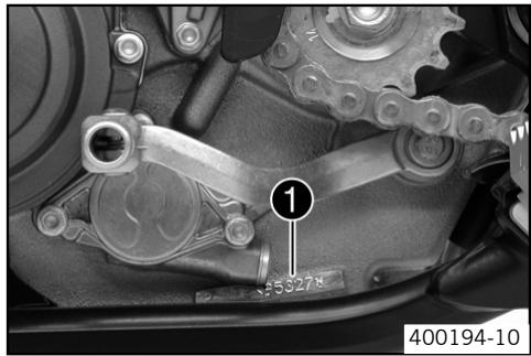 KTM 505 XC-F - Engine number - 1