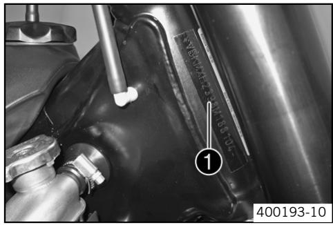 KTM 505 XC-F - Chassis number - 1