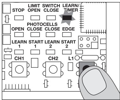 CHAMBERLAIN HC500ML-2 - Fin de l'installation/programmation: - 6