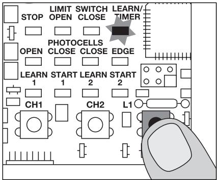 CHAMBERLAIN HC500ML-2 - Ajuste de la instalación/programación: - 6