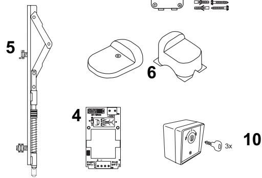 CHAMBERLAIN HC624ML - AVAILABLE INSTALLATION ACCESSORIES - 2