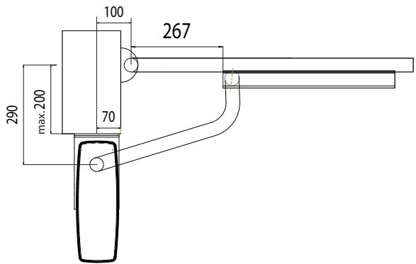 CHAMBERLAIN HC624ML - GATE CONFIGURATION - 1