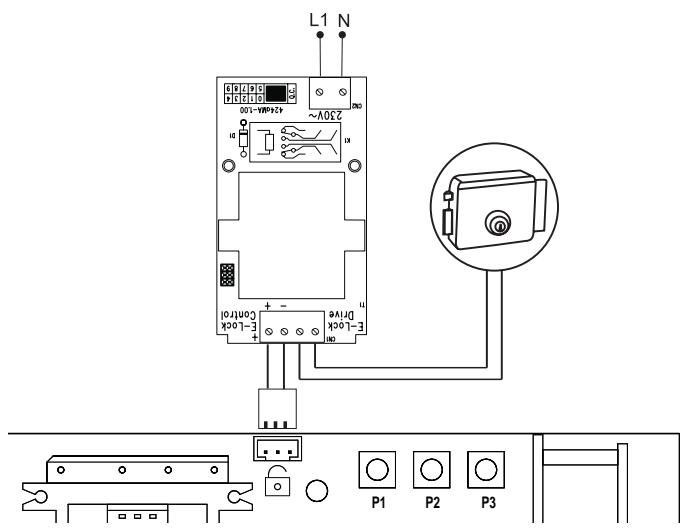 CHAMBERLAIN HC624ML - ELETTROSERRATURA (OPZIONALE) - 1