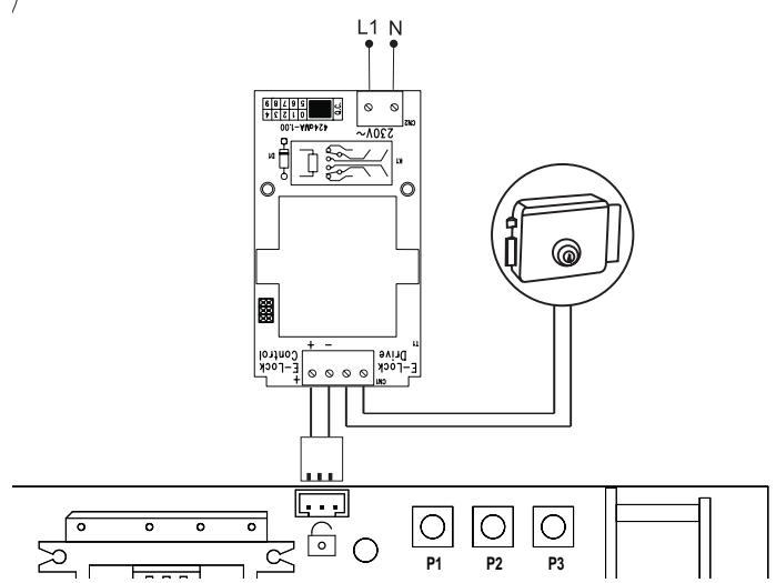CHAMBERLAIN HC624ML - FECHADURA ELECTRONICA (OPCIONAL) - 1
