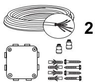 CHAMBERLAIN HC624ML - ACCESORIOS DE INSTALLACION SUMINISTRABLES - 2