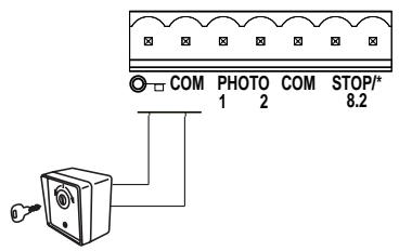 CHAMBERLAIN HC624ML - BOTÃO/INTERRUPTOR DE CHAVE (OPCIONAL) - 1
