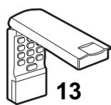 CHAMBERLAIN HC624ML - ACCESORIOS DE INSTALLACION SUMINISTRABLES - 13