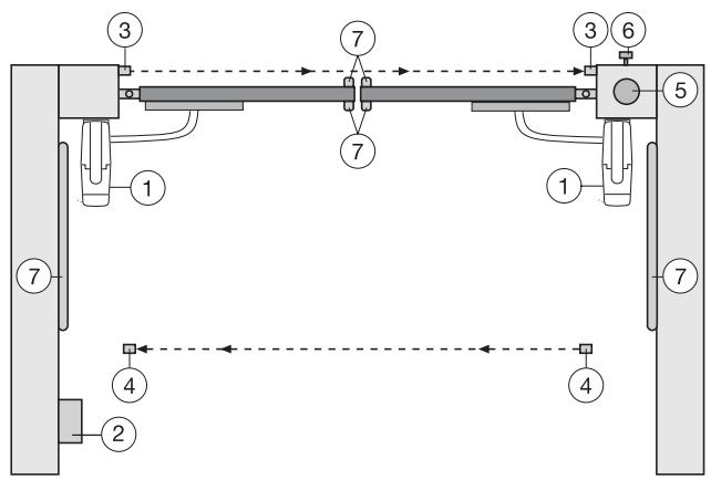 CHAMBERLAIN HC624ML - TYPICAL CONFIGURATION OF A UNIT: - 1