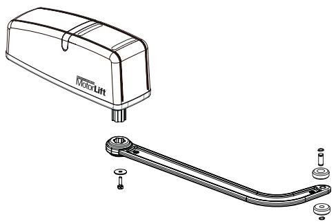 CHAMBERLAIN HC624ML - Mount operator and run cable the right way - 1