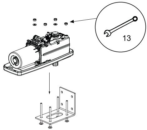 CHAMBERLAIN HC624ML - MONTAJE DEL AUTOMATismo ET ACOMODAR EL CABLE CORRECTAMENTE - 2