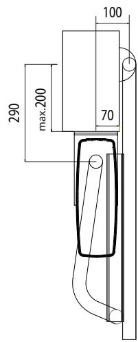 CHAMBERLAIN HC624ML - COLLOCAZIONE DEL CANCELLO - 2