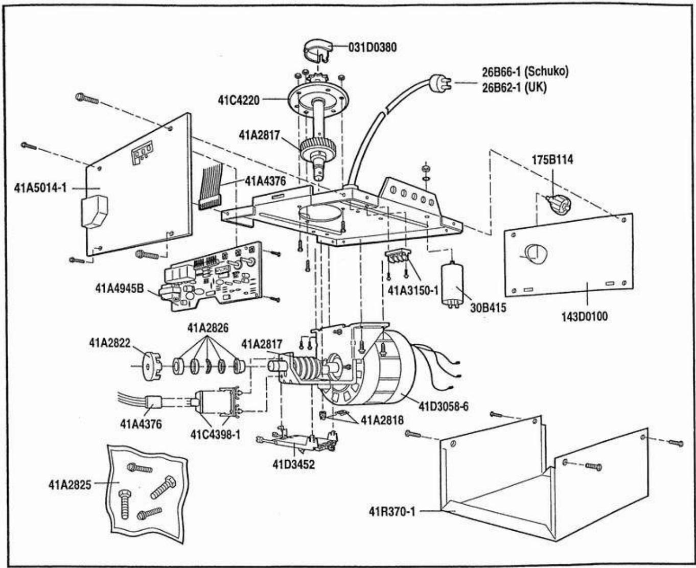 CHAMBERLAIN SESAM100 - Motor - 50