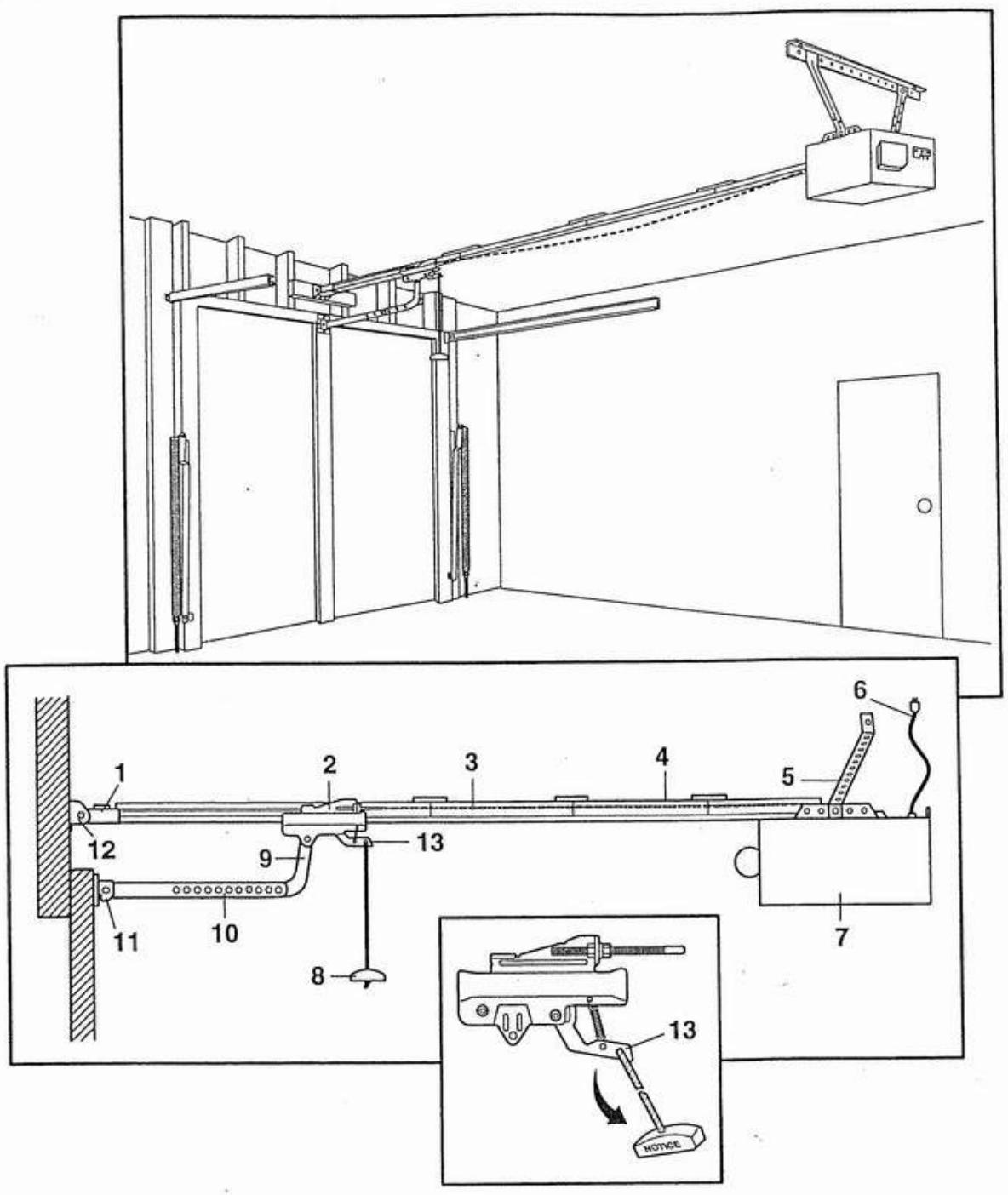 CHAMBERLAIN SESAM100 - Motor - 13