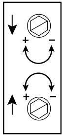 CHAMBERLAIN TM30 - Procedure for Adjusting "Open" and "Cose" Positions - 1