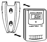 OREGON SCIENTIFIC EMR899 - Externer Sensor Wandaufhängung - 1