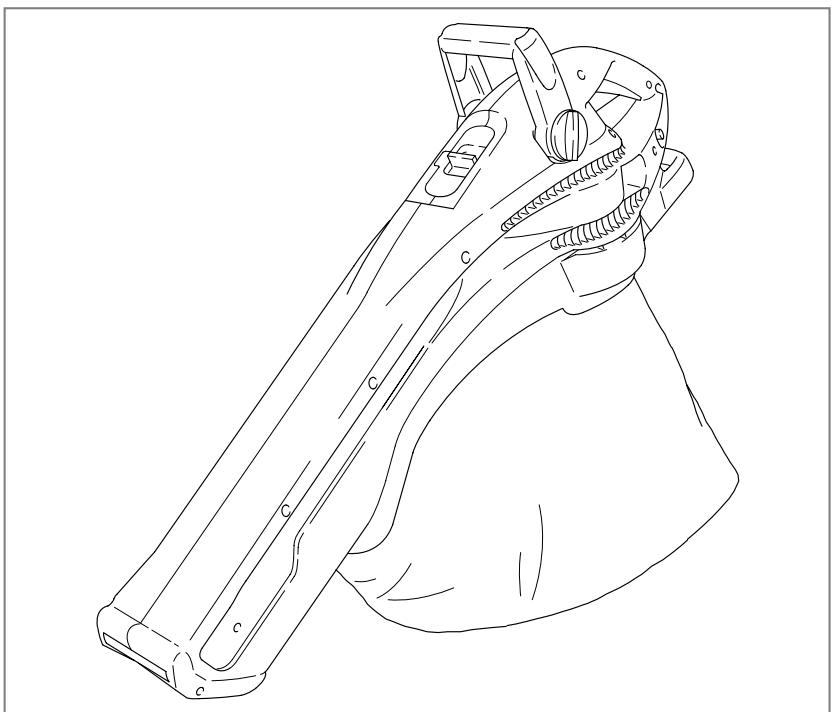 FLYMO GARDENVAC 1500W - Turbo - 1
