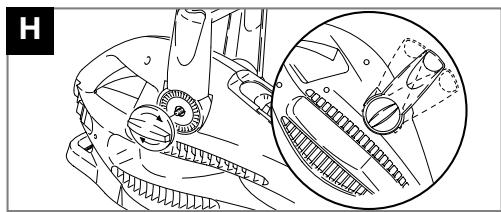 FLYMO GARDENVAC 1800 TURBO - Fitting the Handle (H) - 2