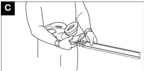 FLYMO HT39 - To stop your Hedgetrimmer - 3