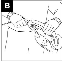 FLYMO HT39 - To stop your Hedgetrimmer - 2