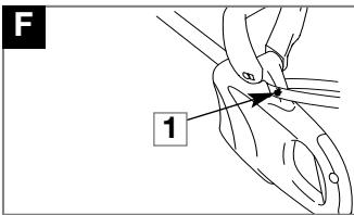 FLYMO MULTITRIM CT250X - Fitting the Shoulder Harness (F) - 1
