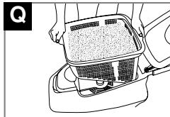 FLYMO VISION COMPACT 380 - Emptying the Grassbox - 3