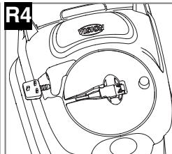 FLYMO VISION COMPACT 380 - Unwinding the cable before re-use - 4