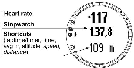 SUUNTO T6 - TRAINING MODE - 1