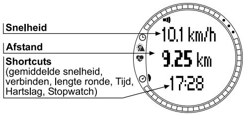 SUUNTO T6 - DE MODUS SPD/DST - 1