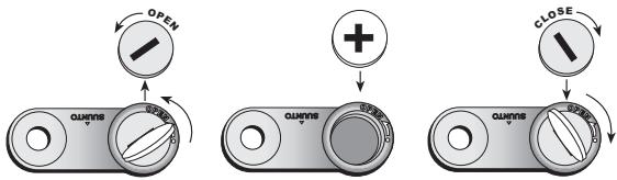 SUUNTO BIKE POD - DE BATTERIJ VERVANGEN - 2