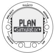 SUUNTO COBRA 2 - PLAN mode - 2